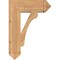 Ekena Millwork Legacy Arts & Crafts Smooth Bracket, Western Red Cedar, 5 1/2"W x 20"D x 28"H BKT06X20X28LEC03SWR - alternate 3